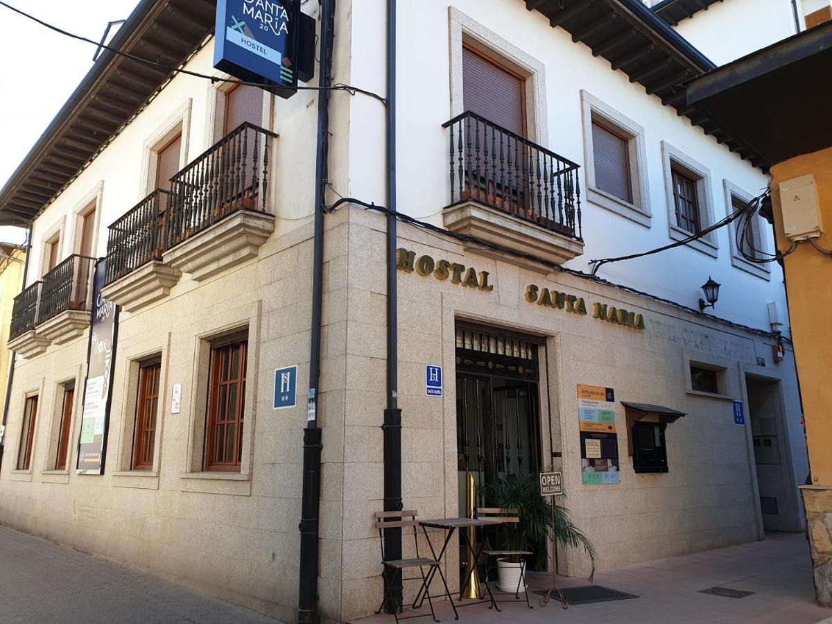 Hostal Santa Maria Какабелос Экстерьер фото